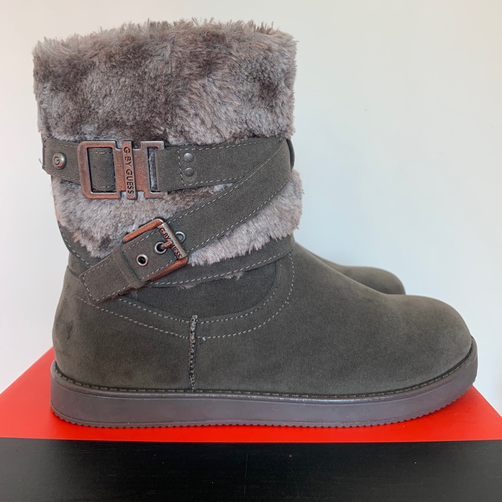 G by Guess Azzie Faux Fur Boots